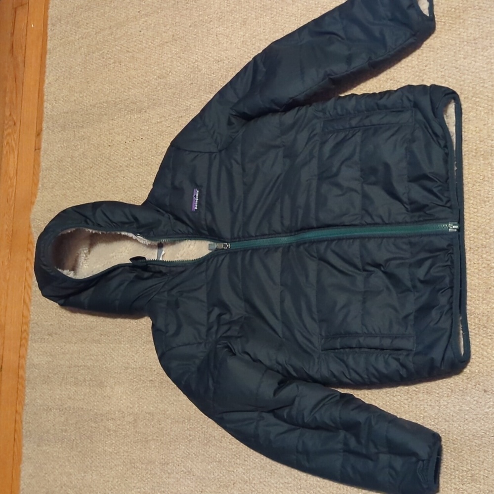 Patagonia Kids Puffer Jacket - Dark Green